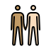 men holding hands, medium skin tone, light skin tone